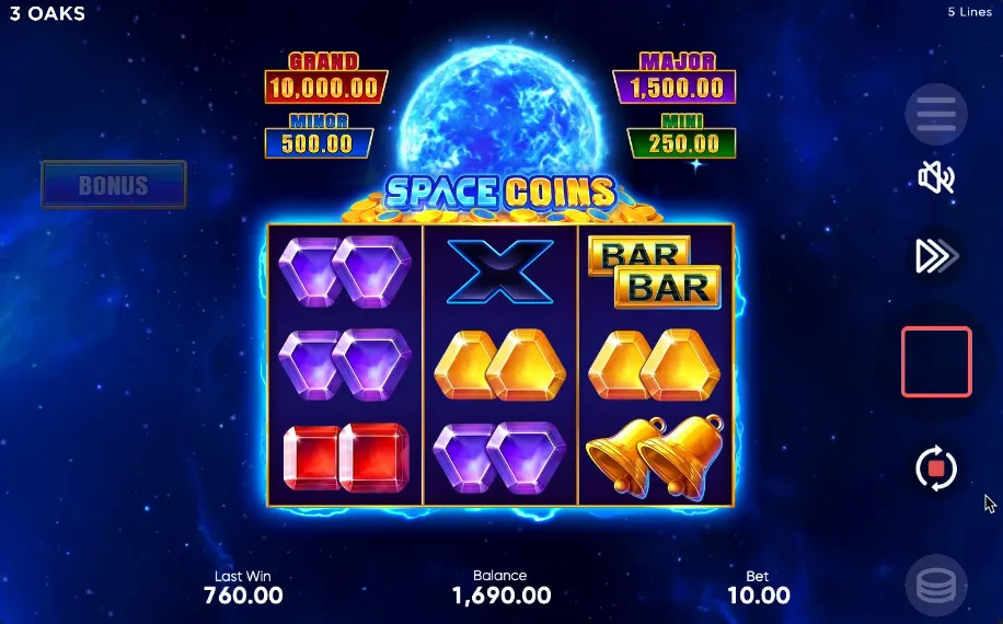 Space Coins Slot
