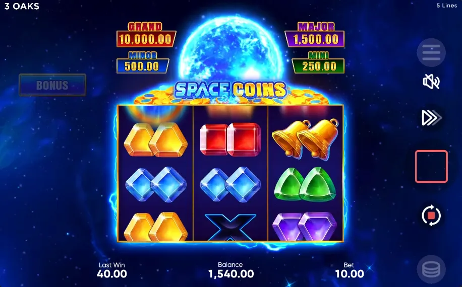 Space Coins Play